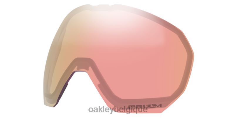 être Oakley lunettes trajectoire de vol l lentille de remplacement verres prizm iridium or rose LFB041643