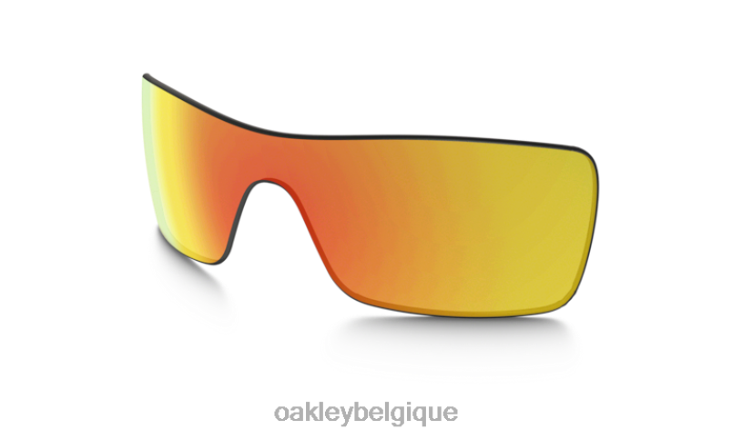 être Oakley lunettes lentille de remplacement Batwolf lentilles iridium feu LFB041438