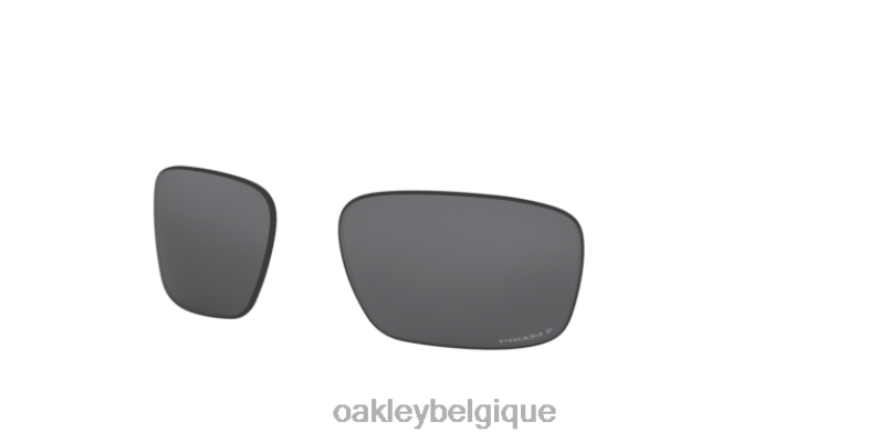 être Oakley lunettes lentille de remplacement furtive argentée (ajustement à pont bas) verres polarisants noirs Prizm LFB041965