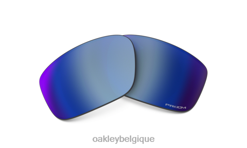 être Oakley lunettes lentille de remplacement à liaison droite verres polarisés Prizm Deep Water LFB041374