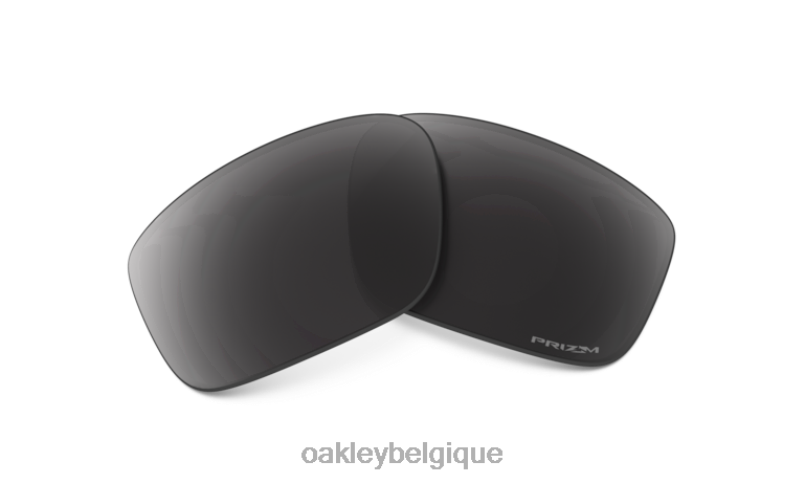 être Oakley lunettes lentille de remplacement à liaison droite verres polarisants noirs Prizm LFB041377