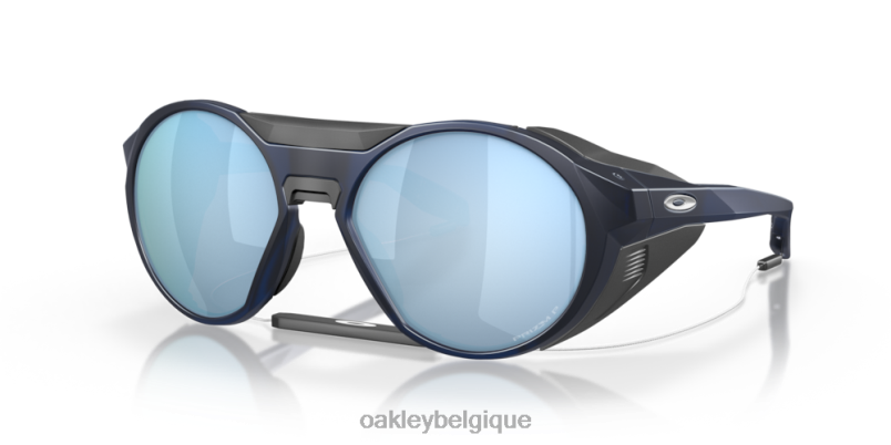 être Oakley lunettes Clifden Verres polarisés Prizm Deep Water, monture bleue translucide mate LFB04464