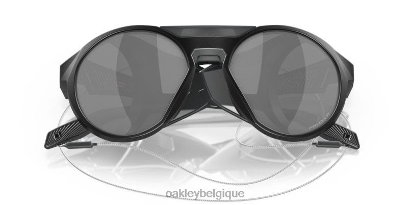 être Oakley lunettes Clifden verres polarisants noirs Prizm, monture noire mate LFB04465