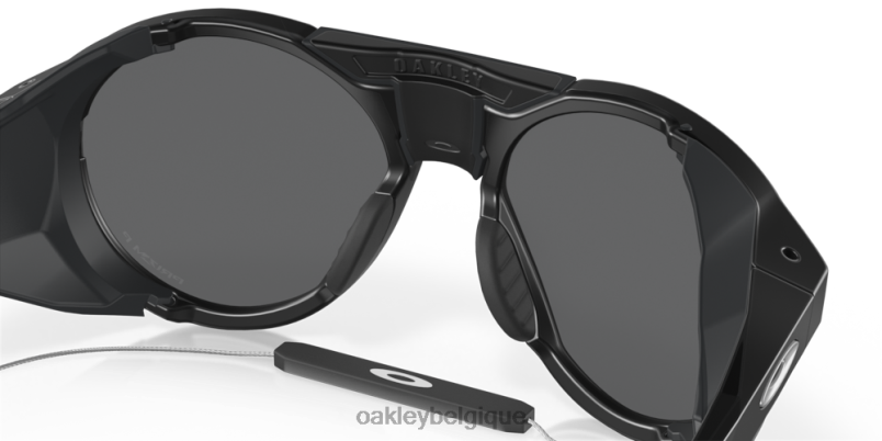 être Oakley lunettes Clifden verres polarisants noirs Prizm, monture noire mate LFB04465