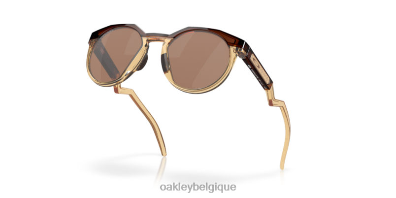 être Oakley lunettes Kylian Mbappé Signature Series HSTN Verres Prizm tungstène, monture ambre foncé/curry clair LFB04786