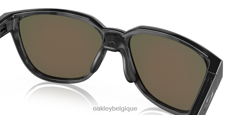 être Oakley lunettes actionneur (montage en pont bas) verres prizm rubis, monture écaille noire LFB04841