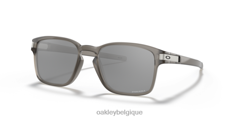 être Oakley lunettes carré de verrouillage (ajustement à pont bas) verres prizm noirs, monture encre gris mat LFB04920