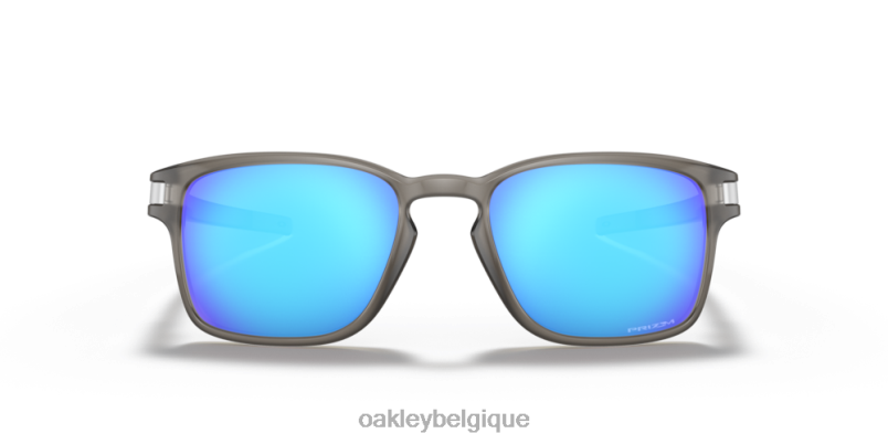 être Oakley lunettes carré de verrouillage (ajustement à pont bas) verres saphir Prizm, monture encre gris mat LFB04918