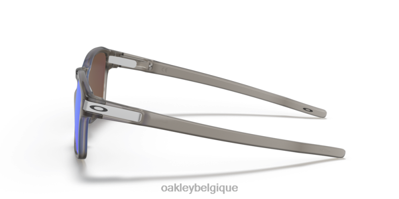 être Oakley lunettes carré de verrouillage (ajustement à pont bas) verres saphir Prizm, monture encre gris mat LFB04918