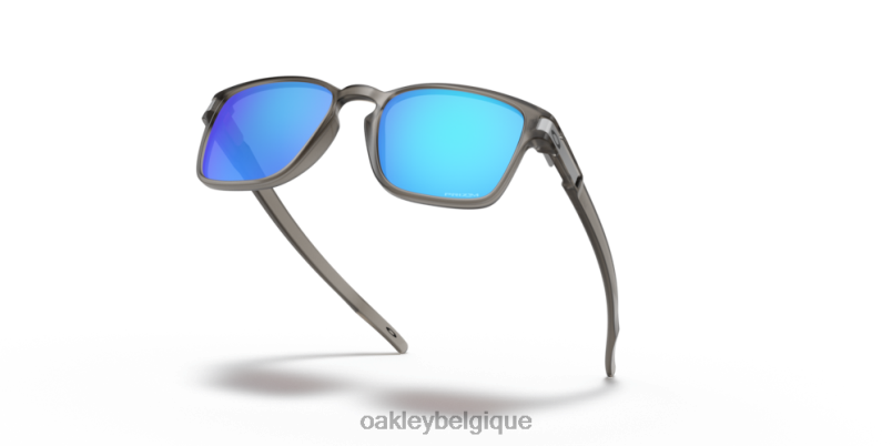 être Oakley lunettes carré de verrouillage (ajustement à pont bas) verres saphir Prizm, monture encre gris mat LFB04918