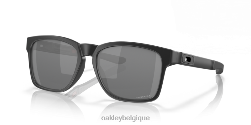 être Oakley lunettes catalyseur (ajustement en pont bas) verres polarisés iridium noir, monture noir mat LFB04878
