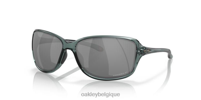 être Oakley lunettes cohorte verres polarisés noirs Prizm, monture noire cristal LFB04460