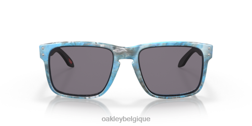 être Oakley lunettes collection du sanctuaire de Holbrook verres polarisés gris Prizm, monture tourbillon sanctuaire LFB04650