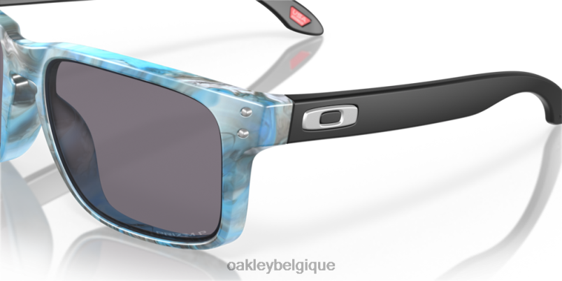 être Oakley lunettes collection du sanctuaire de Holbrook verres polarisés gris Prizm, monture tourbillon sanctuaire LFB04650