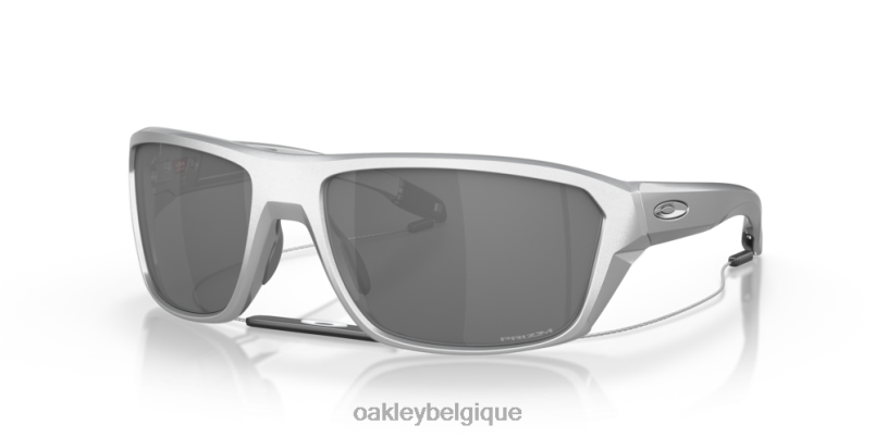 être Oakley lunettes collection x-silver à tir divisé verres prizm noirs, monture x-silver LFB04934