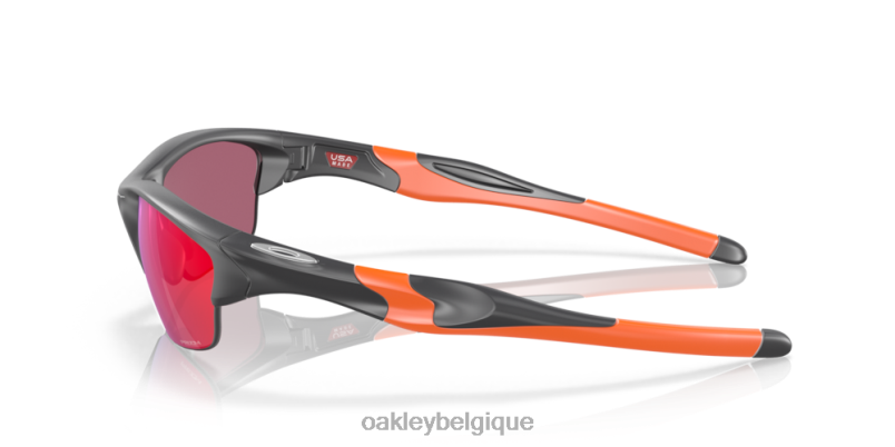 être Oakley lunettes demi-veste 2.0 (coupe pont bas) verres Prizm Road, monture gris foncé mat LFB04682