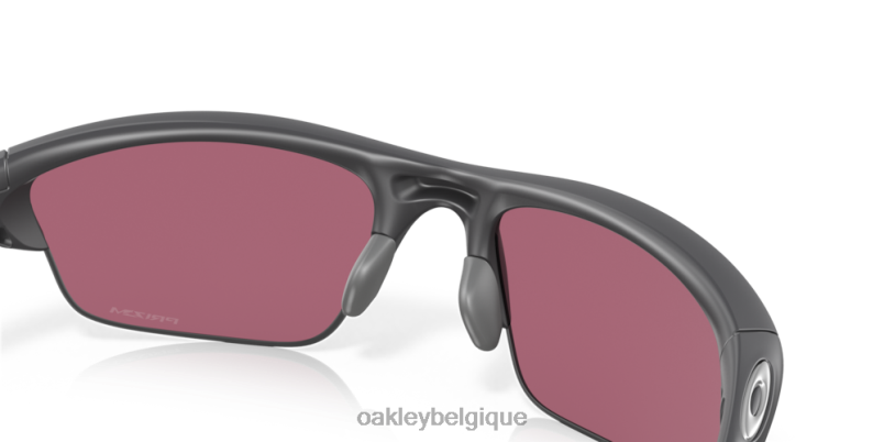 être Oakley lunettes demi-veste 2.0 (coupe pont bas) verres Prizm Road, monture gris foncé mat LFB04682