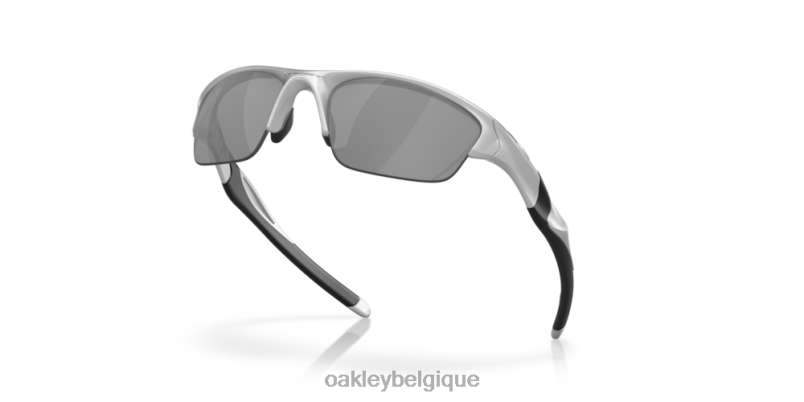 être Oakley lunettes demi-veste 2.0 (coupe pont bas) verres ardoise iridium, monture argentée LFB04680