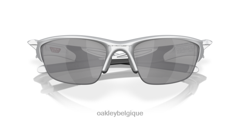 être Oakley lunettes demi-veste 2.0 (coupe pont bas) verres ardoise iridium, monture argentée LFB04680