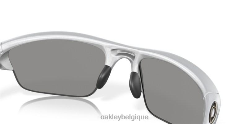 être Oakley lunettes demi-veste 2.0 (coupe pont bas) verres ardoise iridium, monture argentée LFB04680