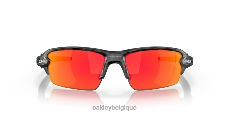être Oakley lunettes flak 2.0 (coupe à pont bas) collection camouflage noir verres Prizm Ruby, monture camouflage noire LFB04869