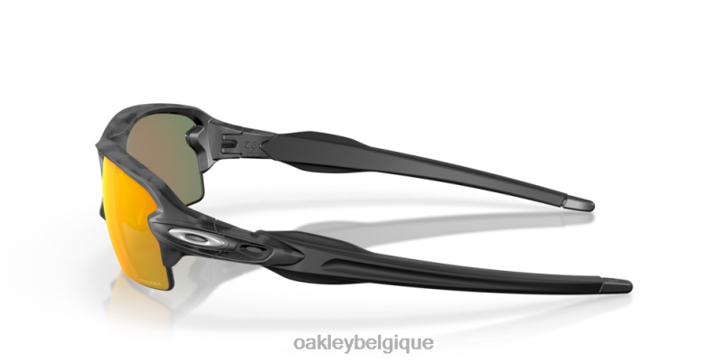 être Oakley lunettes flak 2.0 (coupe à pont bas) collection camouflage noir verres Prizm Ruby, monture camouflage noire LFB04869