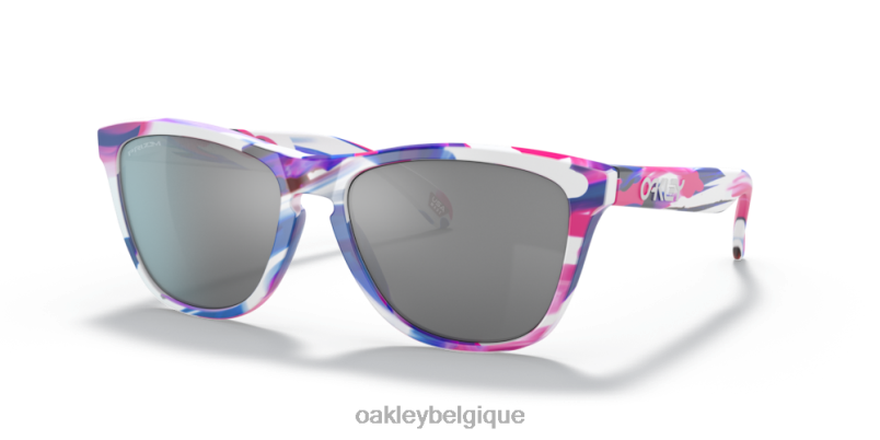 être Oakley lunettes frogskins (coupe pont bas) collection kokoro verres prizm noirs, monture kokoro LFB04824