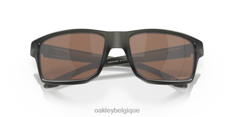 être Oakley lunettes gibston Verres polarisés Prizm tungstène, monture gris fumé mat LFB04393