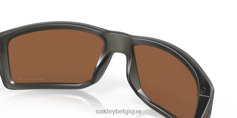 être Oakley lunettes gibston Verres polarisés Prizm tungstène, monture gris fumé mat LFB04393
