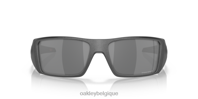 être Oakley lunettes héliostat verres prizm noirs, monture en acier LFB04756