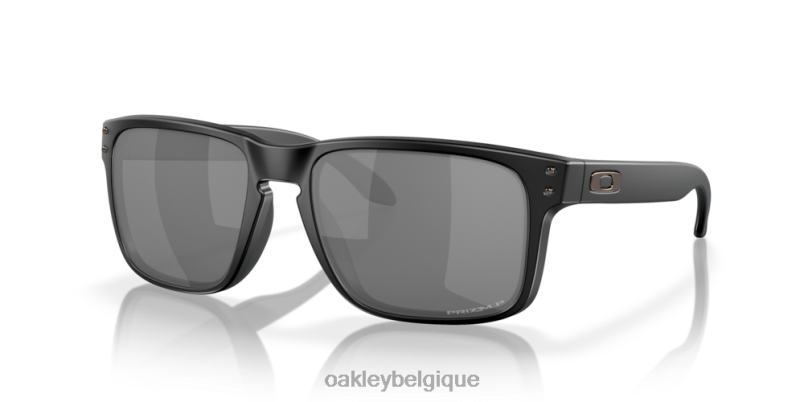 être Oakley lunettes holbrook (montage pont bas) verres polarisants noirs Prizm, monture noire mate LFB04787
