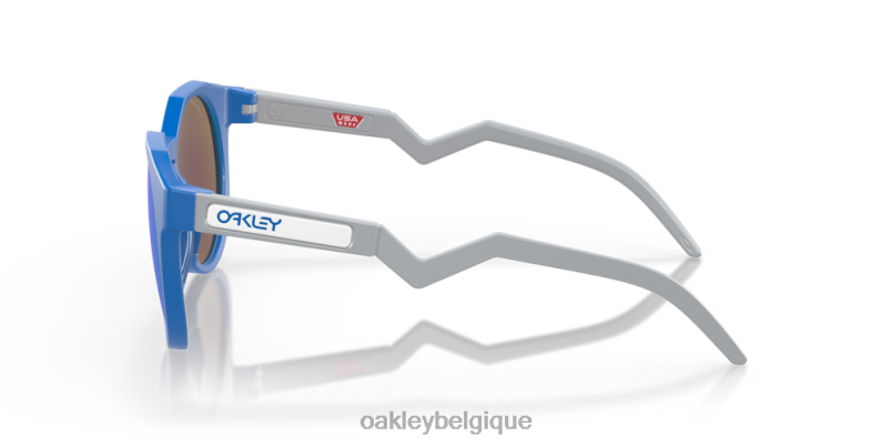 être Oakley lunettes hstn (ajustement du pont bas) Verres saphir Prizm, monture saphir mat LFB041013