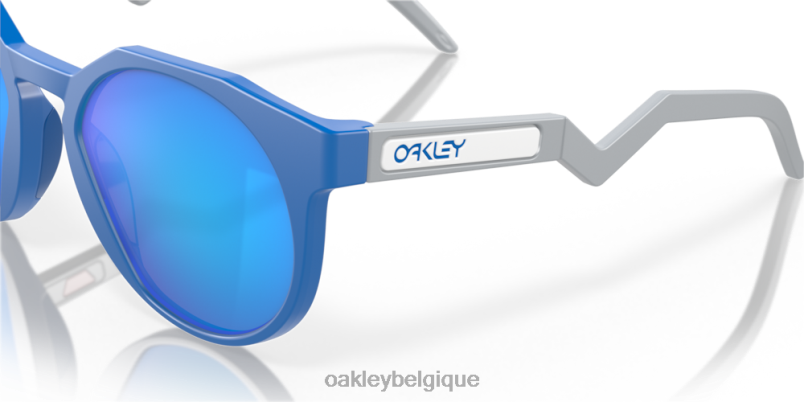 être Oakley lunettes hstn (ajustement du pont bas) Verres saphir Prizm, monture saphir mat LFB041013
