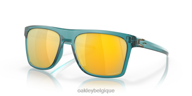 être Oakley lunettes leffingwell Verres polarisés Prizm 24K, monture Artic Surf mate LFB04185