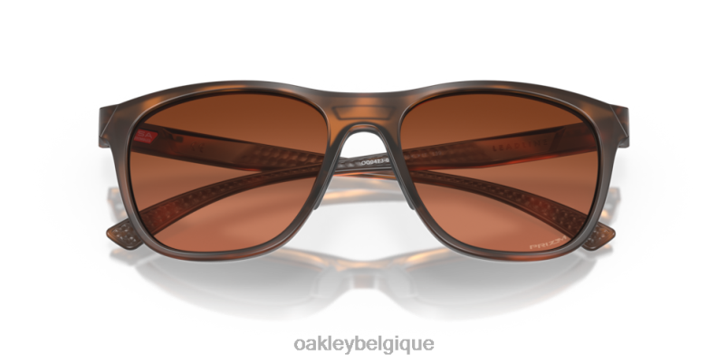 être Oakley lunettes ligne directrice verres Prizm dégradés marron, monture écaille marron mat LFB041073