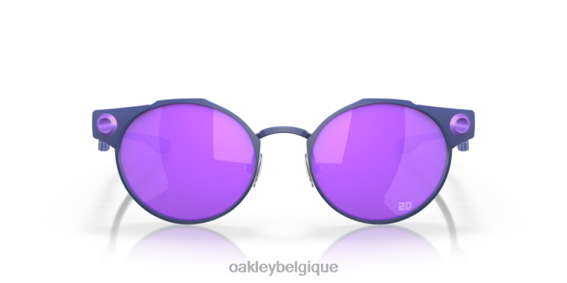 être Oakley lunettes pêne dormant collection Fabio Quartararo verres prizm violets, monture marine mate LFB04546