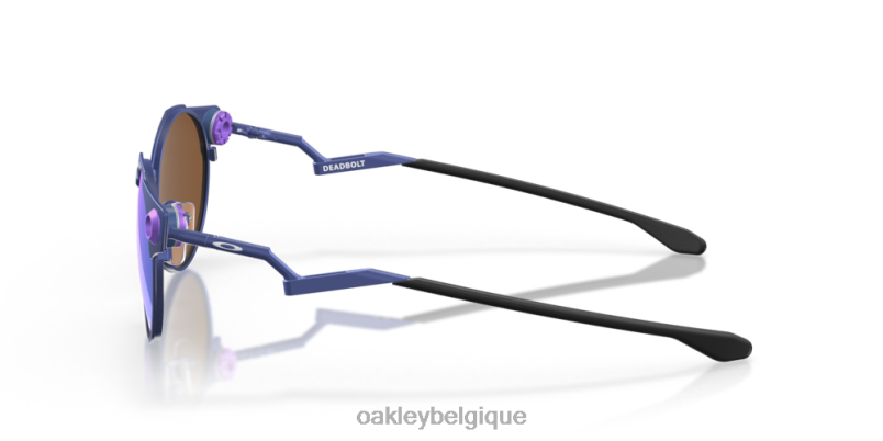 être Oakley lunettes pêne dormant collection Fabio Quartararo verres prizm violets, monture marine mate LFB04546