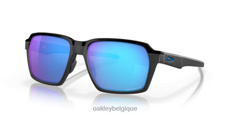 être Oakley lunettes parler Verres polarisés Prizm Saphir, monture en acier LFB04520