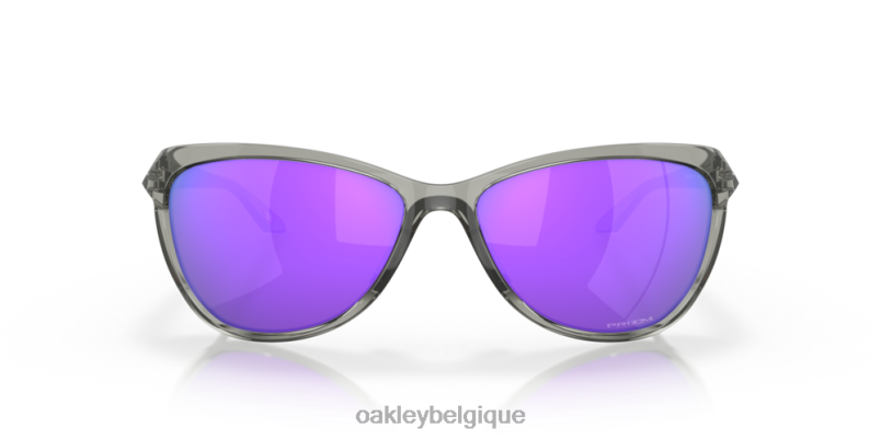 être Oakley lunettes pasque verres prizm violets, monture encre grise LFB04739
