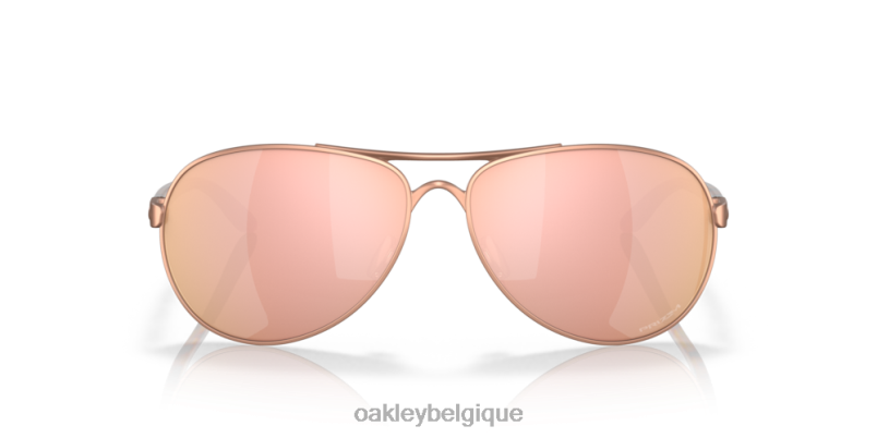 être Oakley lunettes retour verres Prizm or rose, monture or rose satiné LFB04487
