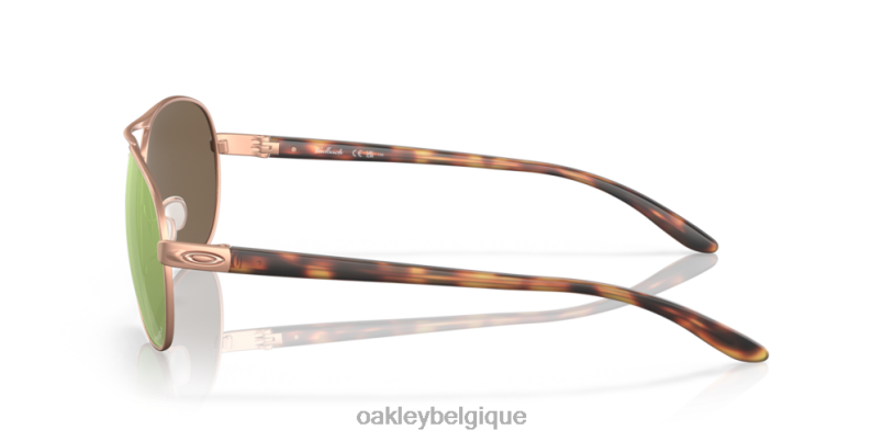 être Oakley lunettes retour verres Prizm or rose, monture or rose satiné LFB04487