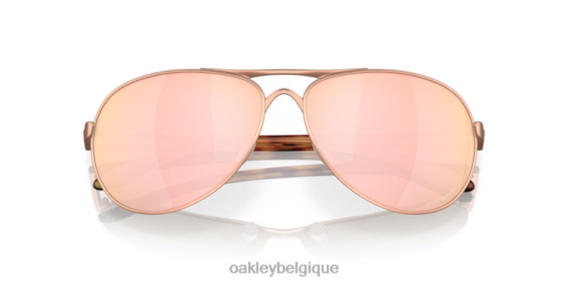 être Oakley lunettes retour verres Prizm or rose, monture or rose satiné LFB04487
