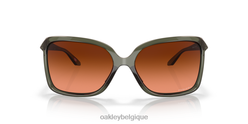 être Oakley lunettes seigle sauvage verres dégradés marron Prizm, monture encre olive LFB04291