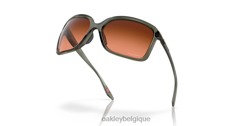 être Oakley lunettes seigle sauvage verres dégradés marron Prizm, monture encre olive LFB04291