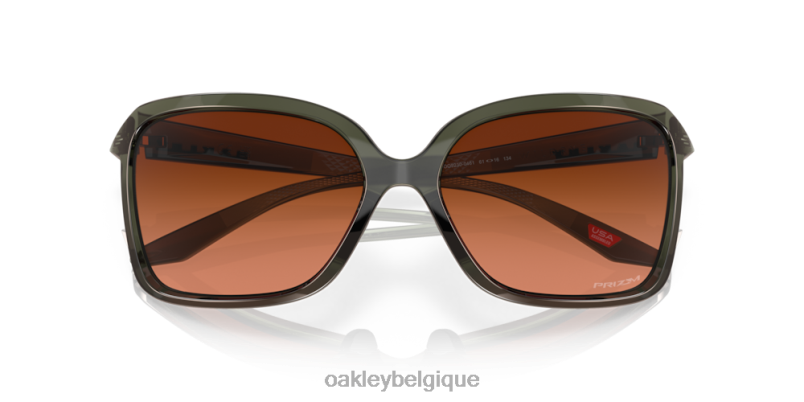 être Oakley lunettes seigle sauvage verres dégradés marron Prizm, monture encre olive LFB04291