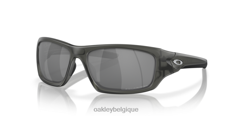 être Oakley lunettes soupape verres polarisés iridium noir, monture gris fumé mat LFB04776