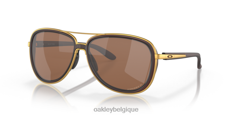 être Oakley lunettes temps intermédiaire Verres polarisés Prizm tungstène, monture Rootbeer mate LFB04441