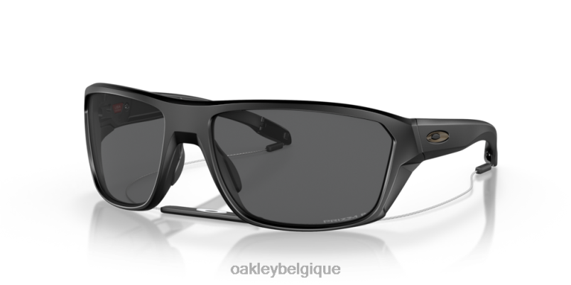 être Oakley lunettes tir partagé verres polarisants noirs Prizm, monture noire mate LFB04301