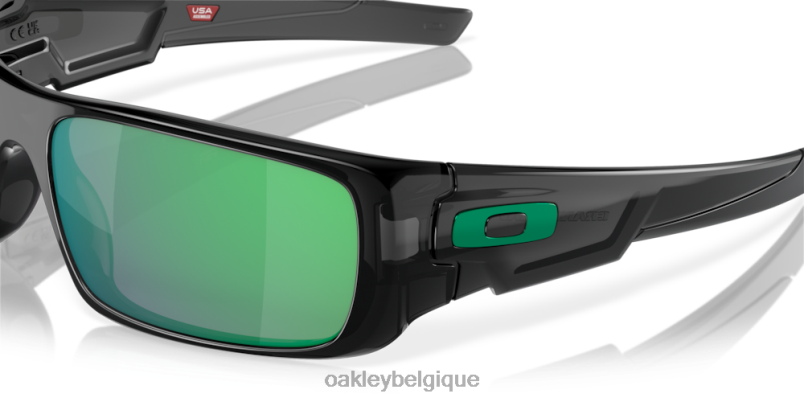 être Oakley lunettes vilebrequin verres jade iridium, monture encre noire LFB04249