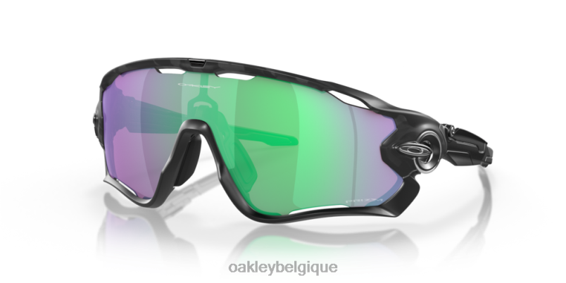 être Oakley lunettes Casse-gueule verres Prizm Road Jade, monture camouflage noir mat LFB04408